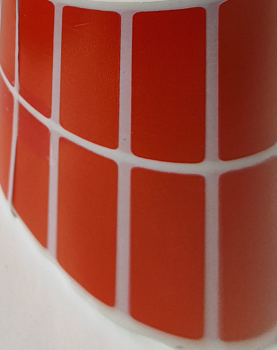 Etiqueta Papel Couche Zebra VM 50mm X 15mm X 2 Colunas RL 35m