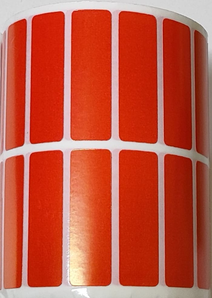 Etiqueta Papel Couche Zebra VM 50mm X 15mm X 2 Colunas RL 35m - Imagem 2