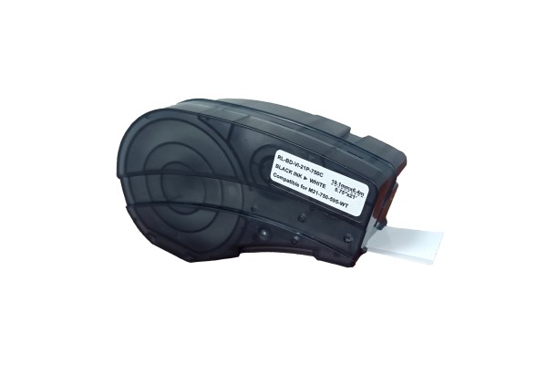 Fita Rotulador Brady M210 Vinil Compatível 19mmx6,4m C/ Chip PR/BR - Imagem 3