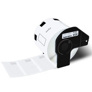 Etiqueta Brother QL Papel BR Compatível 62mmx29mm C/800 Etiq. C/Suporte