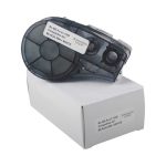 Fita Rotulador Brady BMP21 Vinil Autolaminado Compatível 12mm Legenda X 38mm Total X 4,27m PR/BR - Image 4
