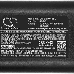 Bateria 10,8V Rotulador Brady BMP41/BMP51/BMP61