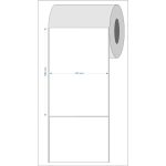 Etiqueta Papel Couche Zebra BR 100x150mm 35m RL - Imagem 5