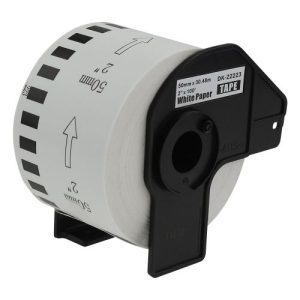 Etiqueta Brother QL Papel BR Compatível 50mmx30,4m C/Suporte