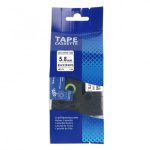 Fita Rotulador Brother TZ-TAPE Tubo Termo Retratil Compativel 06mmx1,5m PR/BR - Imagem 2