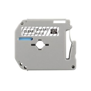 Fita Rotulador Brother M-TAPE Compatível 12mmx8m PR/TR