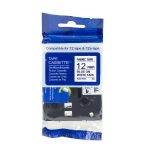 Fita Rotulador Brother TZ-TAPE Compatível 12mmx3m P/Tecido AZ/BR - Imagem 2