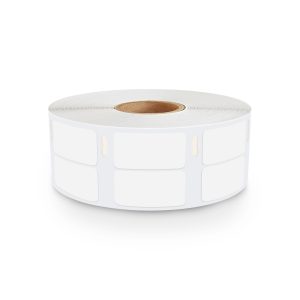 Etiqueta LW450 Compatível 1,3x2,5cm 2Etiq/Col Rolo C/1000 Etiquetas