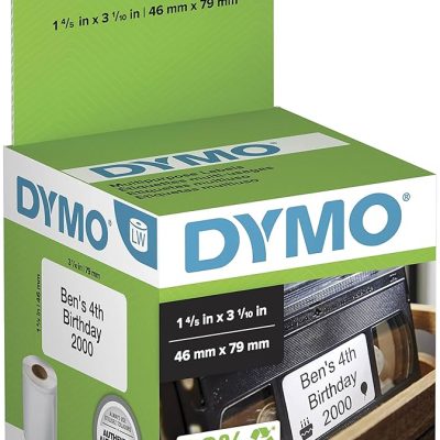 Etiqueta Dymo LW550/450 4,6cmx7,8cm 1 Rolo C/150 Etiquetas (com chip)