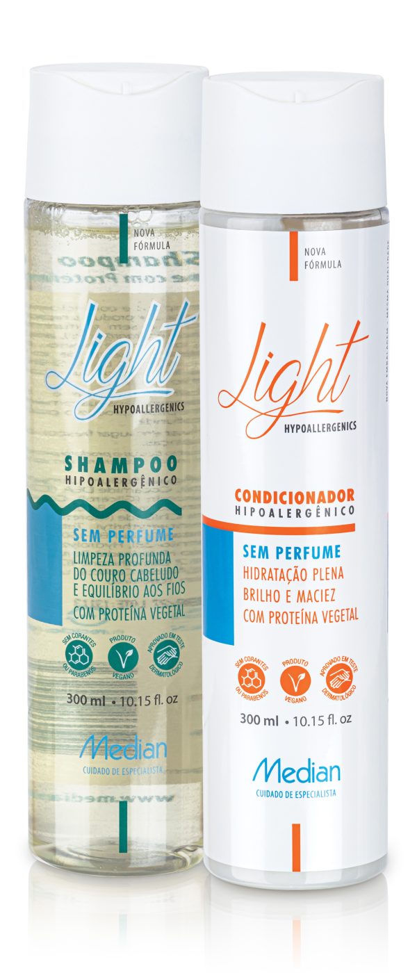 *shampoo + Condicionador + Sabonte Sem Perfume Median Light - Image 2