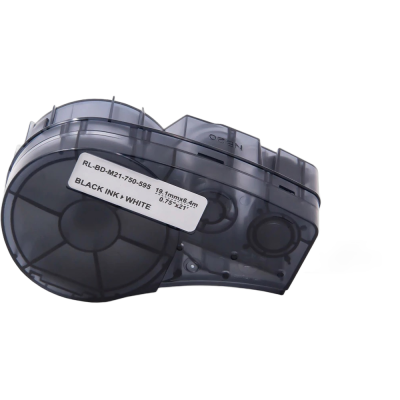 Fita Rotulador Brady BMP21P Vinil Compatível 19mmx6,4m sem chip PR/BR