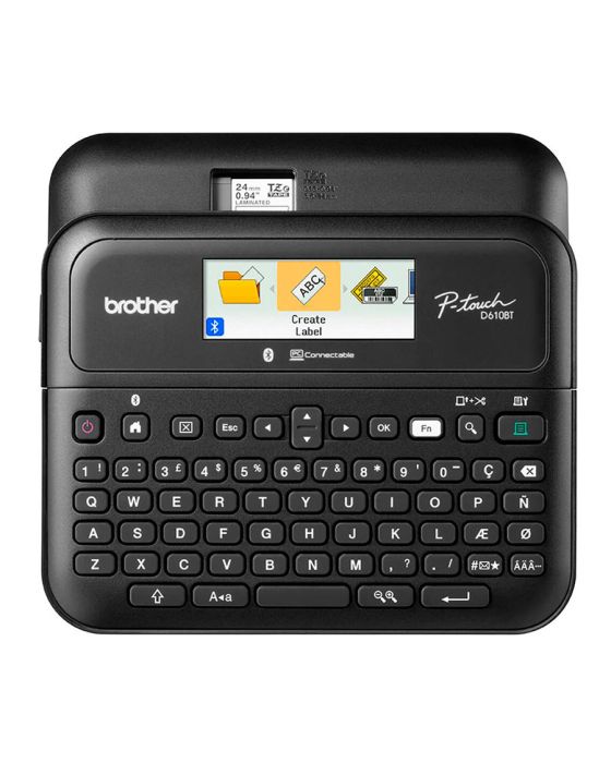 Rotulador Brother Conectável Bluetooth PTD610BT (Fitas TZ até 24mm)